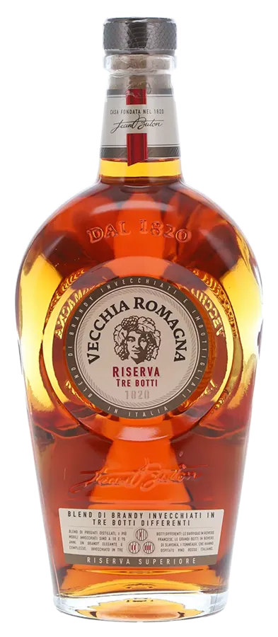 Vecchia Romagna Riserva Tre Botti Brandy Vecchia Romagna Riserva Tre Botti Brandy