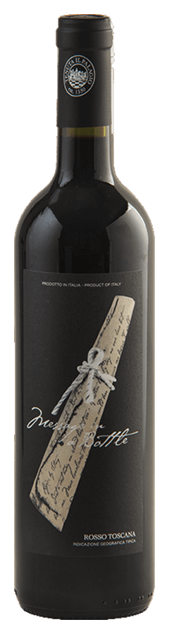 Message in a Bottle de Tenuta il Palagio - Bouteille de Vin rouge Biologique de la Toscane