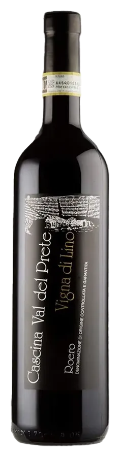 Roero Vigna di Lino de Cascina Val del Prete - Bouteille de Vin rouge Biologique du Piémont
