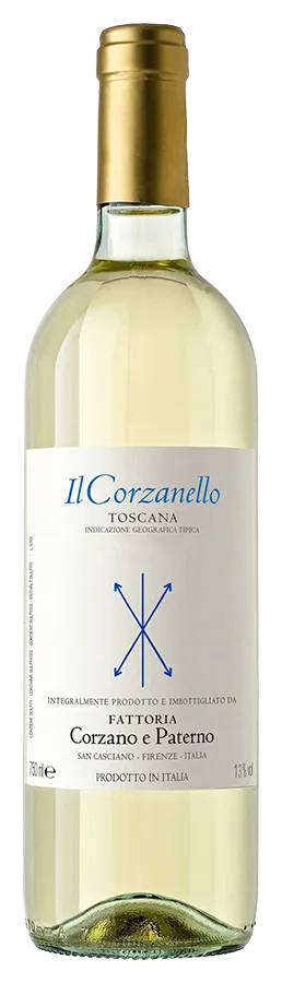 CORZANO-PATERNO-Bianco-Il-Corzanello-IGT-75cl Bianco Il Corzanello von Corzano e Paterno - Flasche Weisswein Biologisch aus der Toskana