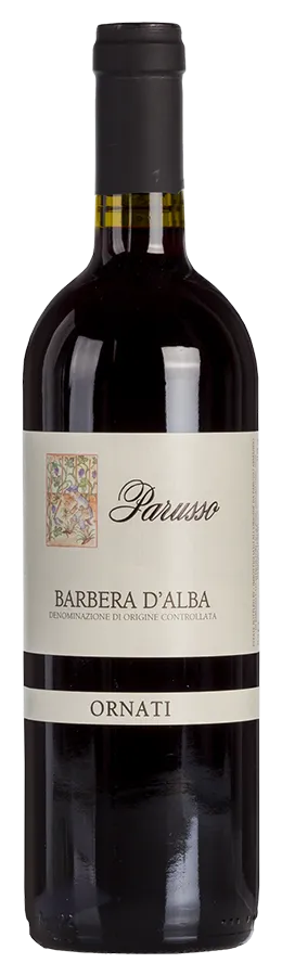 Ornati, Barbera d'Alba Ornati, Barbera d'Alba von Parusso Armando - Flasche Rotwein aus dem Piemont