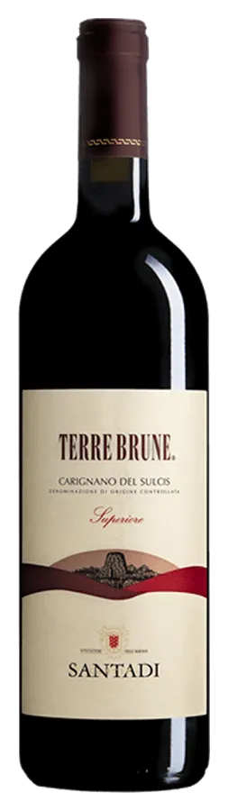 Terre Brune de Santadi - Bouteille de Vin rouge de la Sardegne