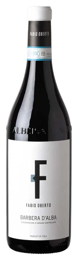 Barbera d'Alba Barbera d'Alba von Fabio Oberto - Flasche Rotwein aus dem Piemont