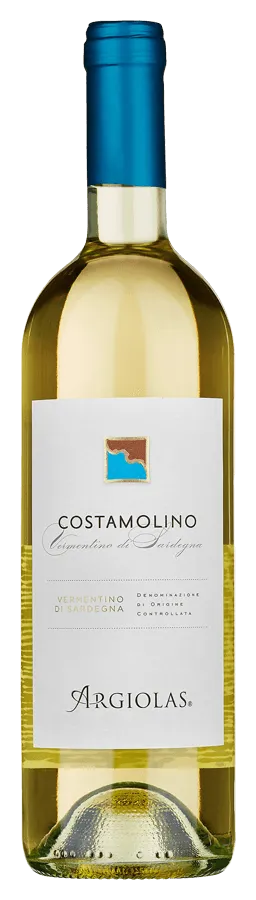 Costamolino de Antonio Argiolas - Bouteille de Vin blanc de la Sardegne