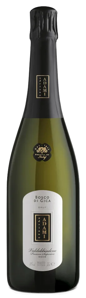 adami-bosco-gica-brut-valdobbiadene-prosecco-superiore-docg-75cl Bosco di Gica Brut Valdobbiadene Prosecco Superiore von Adami - Flasche Schaumwein aus Venetien