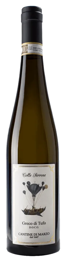 greco-tufo-colle-serrone-cantine-marzo-campania-docg Greco di Tufo Colle Serrone von Cantine di Marzo - Flasche Weisswein aus Kampanien