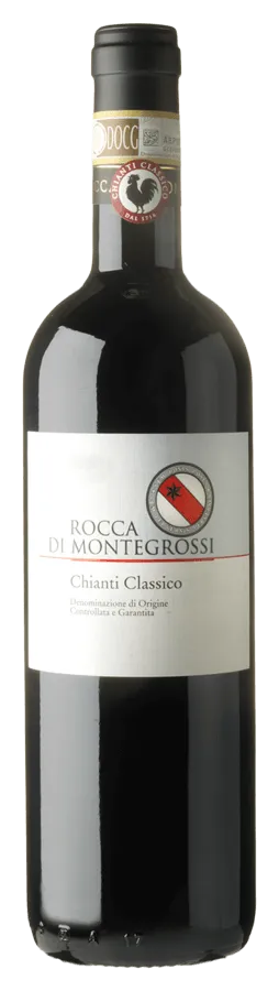 Chianti Classico von Rocca di Montegrossi - Flasche Rotwein Biologisch aus der Toskana