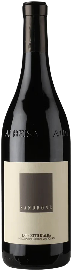 Dolcetto d'Alba von Luciano Sandrone - Flasche Rotwein aus dem Piemont