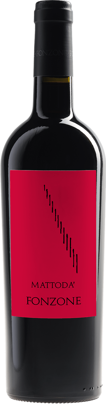 Mattodà Irpinia Campi Taurasini de Fonzone - Bouteille de vin rouge de Campanie