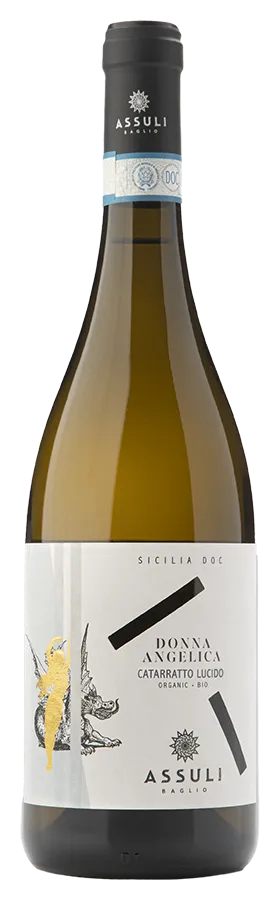 Donna Angelica, Cataratto Lucido von Assuli - Bouteille de vin blanc de Sicile