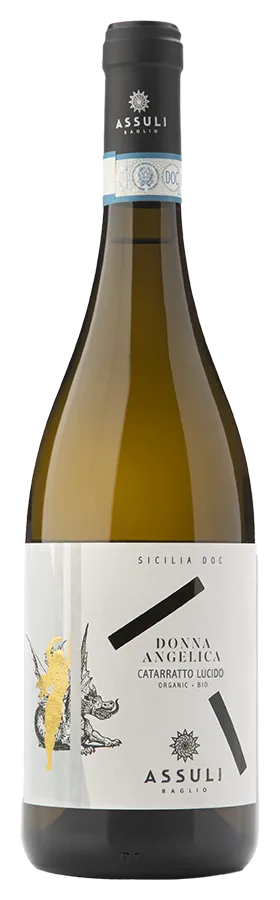 Donna Angelica Donna Angelica, Cataratto Lucido von Assuli - Bouteille de vin blanc de Sicile