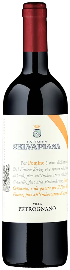 SELVAPIANA-Pomino-Rosso-Villa-Petrognano-DOC-75cl Pomino Rosso Villa di Petrognano de Selvapiana - Bouteille de Vin rouge Biologique de la Toscane