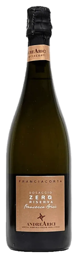 franciacorta-dosaggiozero-riserva-francesco-arici-andrea Franciacorta Dosaggiozero Riserva Francesco Arici von Colline della Stella - Flasche Schaumwein aus der Lombardei