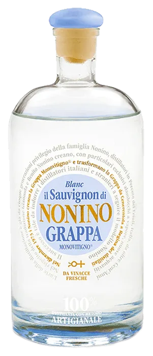grappa-sauvignon-blanc-monovitigno-nonino Grappa Il Sauvignon blanc von Nonino - Flasche Grappa aus dem Friaul