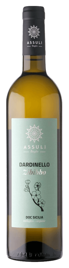 Dardinello de Assuli - Bouteille de Vin blanc Biologique de Sicile