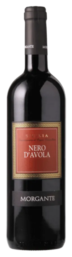 Nero d'Avola von Morgante - Flasche Rotwein aus Sizilien