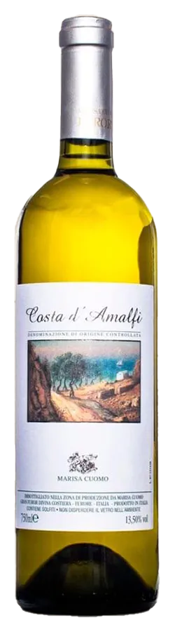 Costa d'Amalfi Bianco de Marisa Cuomo - Bouteille de Vin blanc de la Campagne