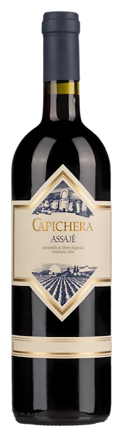 assaje-isola-nuraghi-capichera Assajé de Capichera - Bouteille de Vin rouge de la Sardegne
