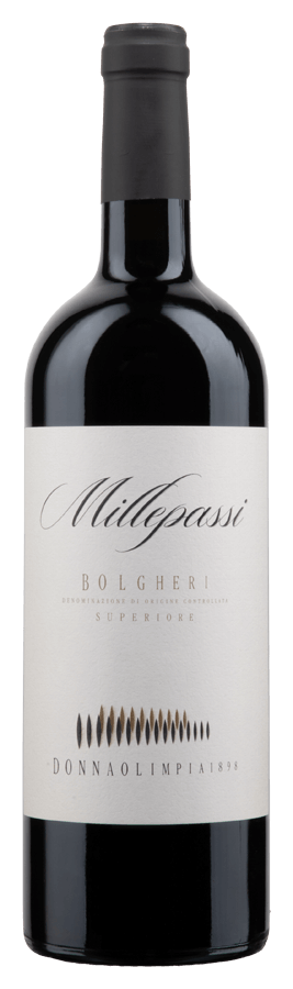 Millepassi Bolgheri Superiore von Donna Olimpia - Flasche Rotwein aus der Toskana