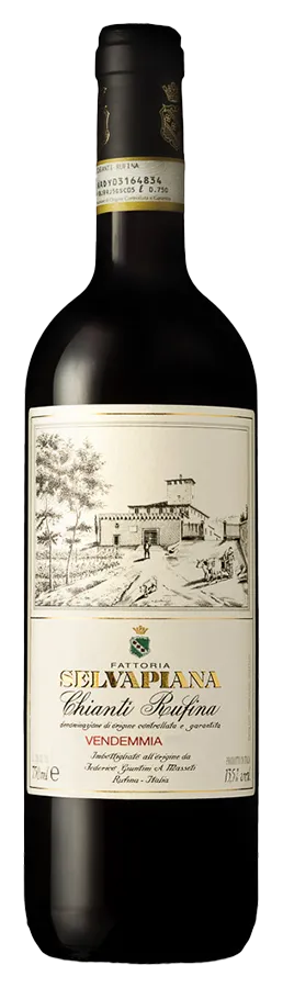 SELVAPIANA-Chianti-Rufina-annata-DOCG-75cl Chianti Rufina annata de Selvapiana - Bouteille de Vin rouge Biologique de la Toscane
