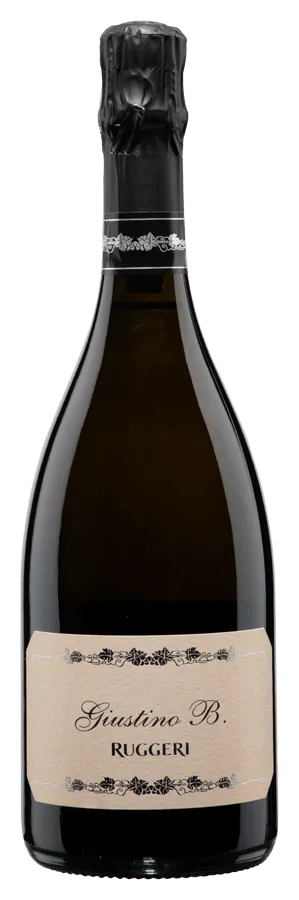 Giustino B. Prosecco Valdobbiadene extra dry von Ruggeri - Flasche Schaumwein aus Venetien