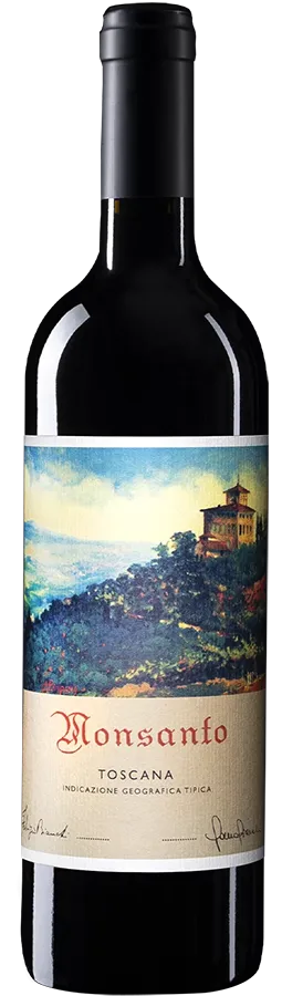Monsanto Rosso Toscana von Castello di Monsanto - Flasche Rotwein aus der Toskana