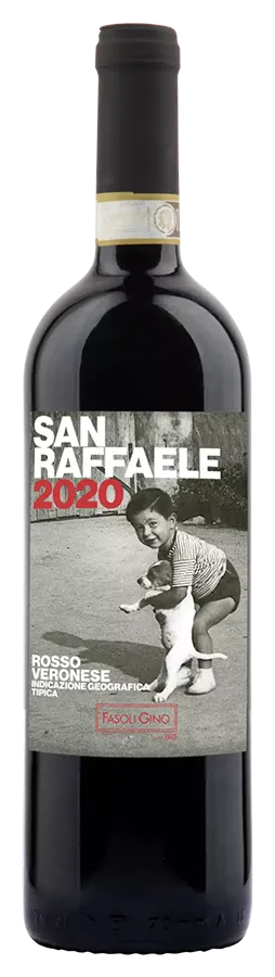 San Raffaele Rosso Veronese de Gino Fasoli - Bouteille de Vin rouge Biologique de Vénétie