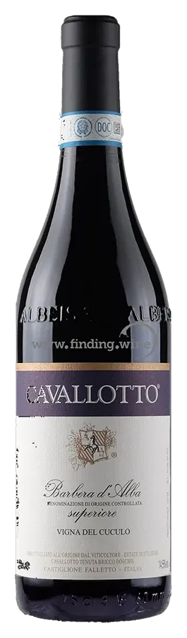 Barbera d'Alba Vigna Cuculo Barbera d'Alba Vigna Cuculo von Cavallotto Bricco Boschis - Flasche Rotwein Biologisch aus dem Piemont