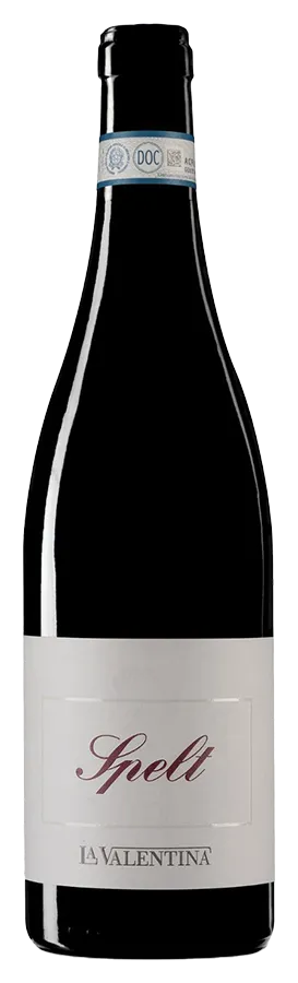 Spelt, Montepulciano d'Abruzzo Riserva von La Valentina - Flasche Rotwein aus den Abruzzen