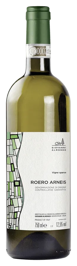 Roero Arneis Vigne Sparse von Giovanni Almondo - Flasche Weisswein aus dem Piemont