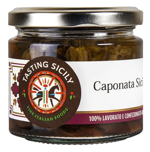 caponata-siciliana-tasting-sicily-170g Caponata Siciliana