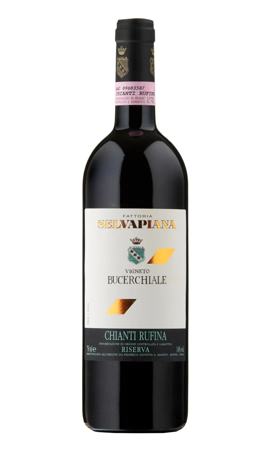 Chianti Rufina Riserva Bucerchiale de Selvapiana - Bouteille de Vin rouge Biologique de la Toscane