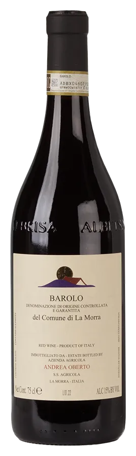 Barolo Comune di La Morra Barolo Comune di La Morra von Andrea Oberto - Flasche Rotwein aus dem Piemont