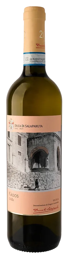 Flasche Weisswein aus Sizilien vom Weinproduzenten Duca di Salaparuta