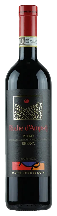 Roero Riserva Ròche d'Ampsèj Roero Riserva Ròche d'Ampsèj de Matteo Correggia - Bouteille de Vin rouge Biologique du Piémont