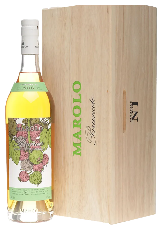 Grappa di Barolo Brunate 2016 Grappa di Barolo Brunate 2016 de Marolo - Bouteille de Grappa du Piémont