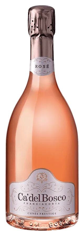 Rosé Cuvee Prestige de Cà del Bosco - Bouteille de Vin mousseaux de la Lombardie