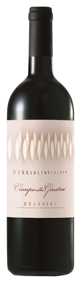 Bolgheri Rosso Campo alle Giostra de Donna Olimpia - Bouteille de Vin rouge de la Toscane