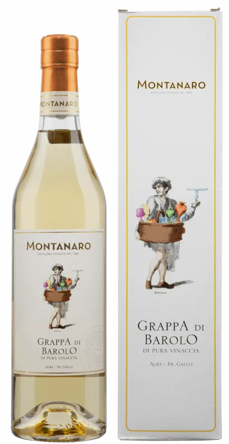 grappa-barolo-mario-montanaro-alba-piemonte Grappa di Barolo de Mario Montanaro - Bouteille de Grappa du Piémont