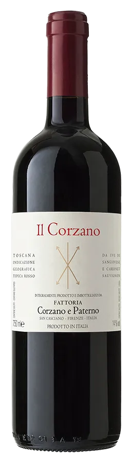 CORZANO-PATERNO-Il-Corzano-Toscana-Rosso-IGT-75cl Il Corzano Rosso Toscano von Corzano e Paterno - Flasche Rotwein Biologisch aus der Toskana