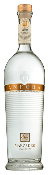 anfora-grappa-affinata-terracotta-marzadro-70cl Anfora - Grappa affinata in terracotta de Distilleria Marzadro - Bouteille de Grappa du Tyrol du sud