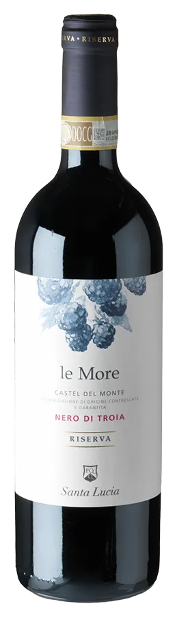Le More Riserva Le More Riserva de Santa Lucia - Bouteille de Vin rouge Biodynamique des Pouilles