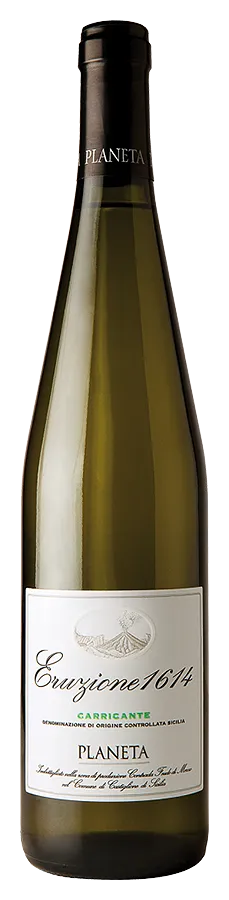 PLANETA-Eruzione-1614-Carricante-Bianco-Sicilia-DOC-2012 Eruzione 1614 Carricante Etna von La Planeta - Flasche Weisswein aus Sizilien