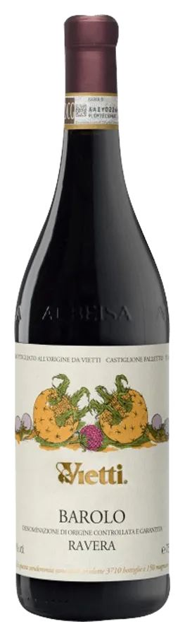 barolo-ravera-docg-vietti-piemonte-nebbiolo Barolo Ravera von Vietti - Flasche Rotwein aus dem Piemont
