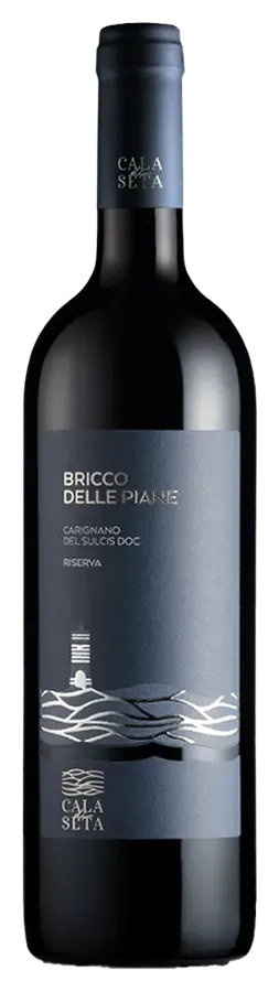 Bricco delle Piane Carignano del Sulcis Riserva von Cantina di Calasetta - Flasche Rotwein aus Sardinien