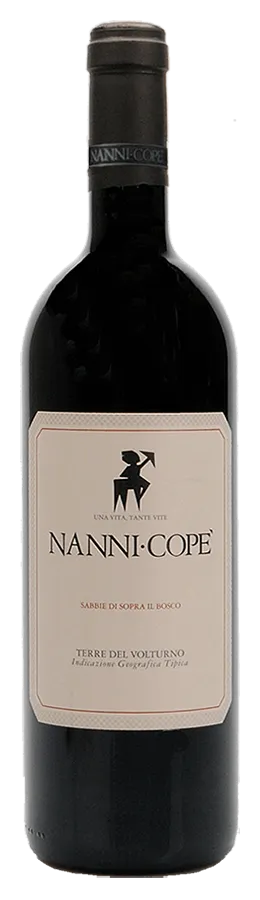 sabbie-sopra-bosco-terre-volturno-nanni-cope-igt-75cl Sabbie di Sopra il Bosco von Nanni Copè - Flasche Rotwein aus Kampanien