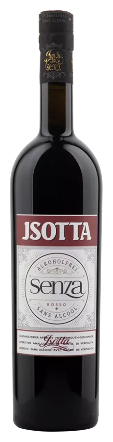 Rosso Senza sans alcool Jsotta Rosso Senza - Flasche Vermouth von Jsotta als alkoholfreie Variante