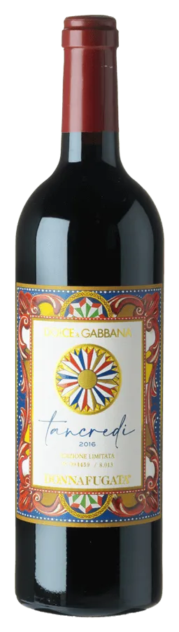 Tancredi Dolce&Gabbana e Donnafugata Terre Siciliane IGT von Donnafugata - Flasche Rotwein aus Sizilien Tancredi Dolce & Gabbana de Donnafugata - Bouteille de Vin rouge de Sicile
