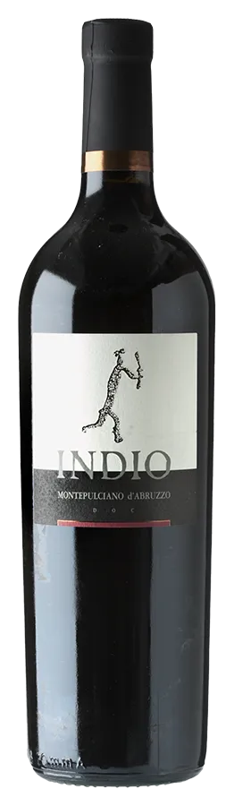 Indio, Montepulciano d'Abruzzo de Cantine Bove - Bouteille de Vin rouge des Abruzzes