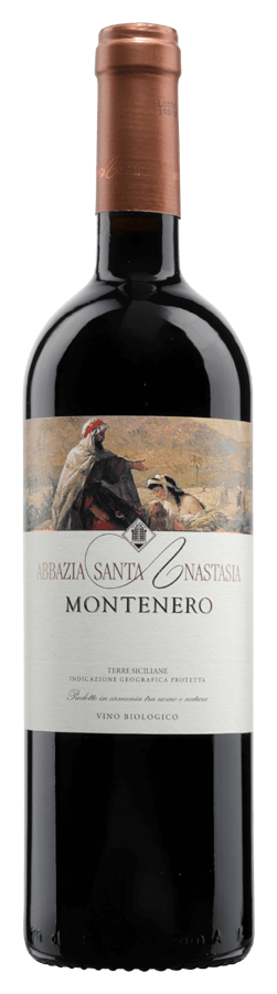 Montenero von Abbazia Santa Anastasia - Flasche Rotwein aus Sizilien